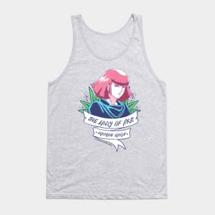 The Lady of Axis Floral Tank Top